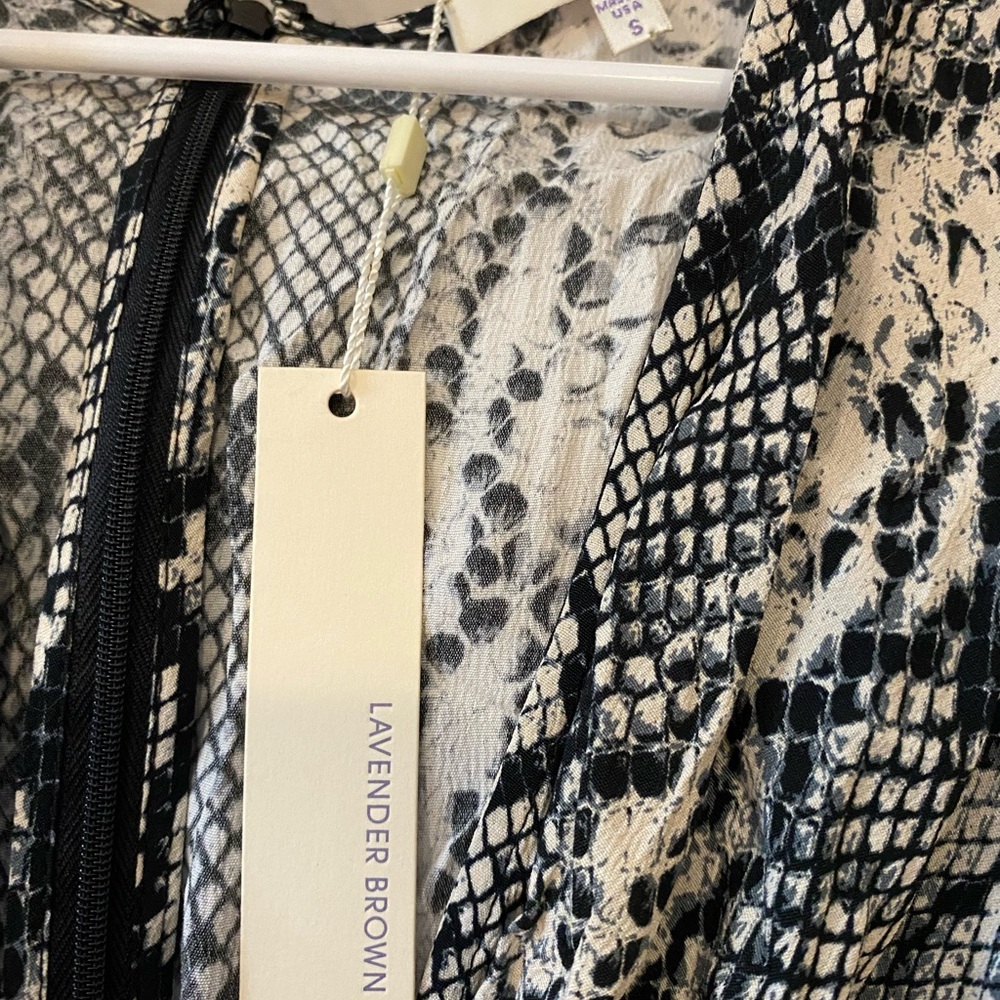Eros Python print dress - Picture 4 of 5